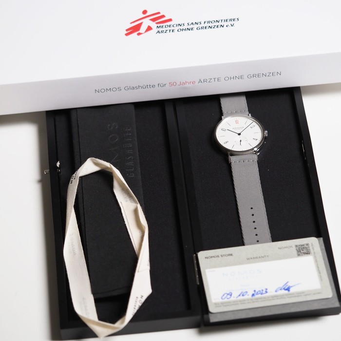 NOMOS Glashütte - Limited Edition Tangente 50 Ans Médecins Sans Frontières 