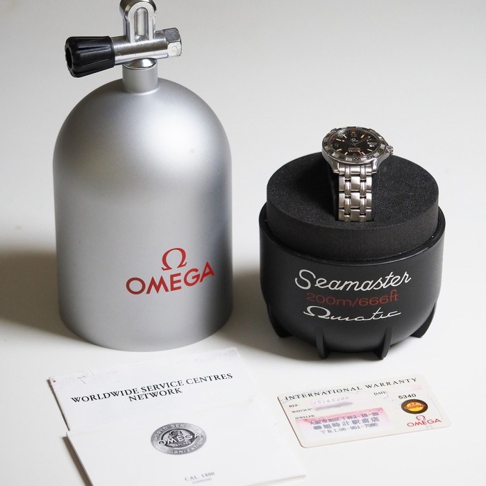 Omega - Omegamatic Seamaster 200M Automatic Quartz Full Set Réf. 2516.50