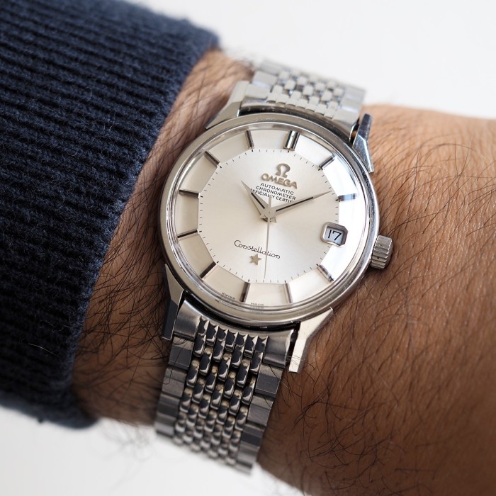 Omega - Constellation Pie-Pan Automatic avec boîte Circa 1974 Réf. 168.005