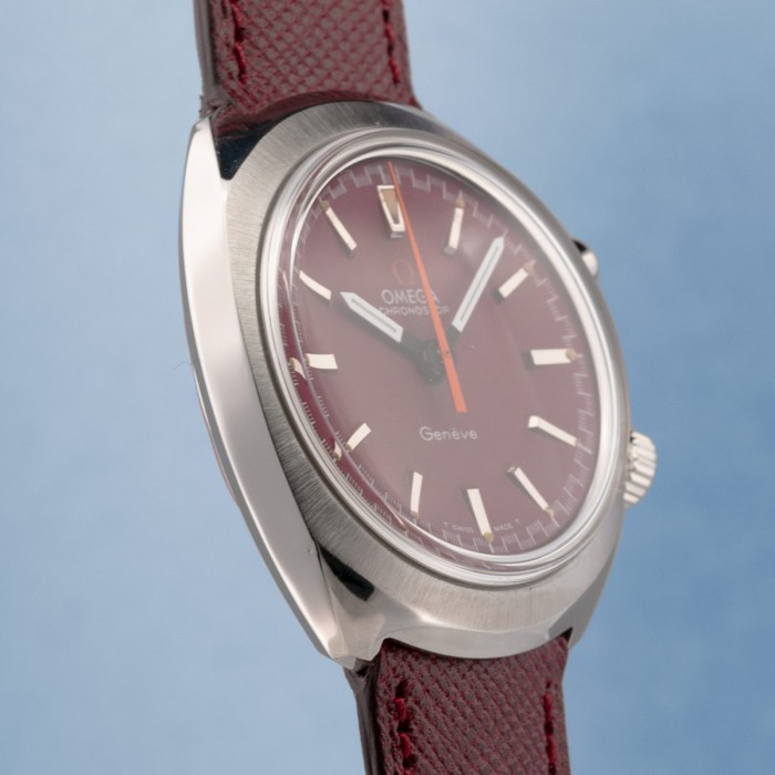 Omega - Chronostop Réf. 145.009 "Burgundy"