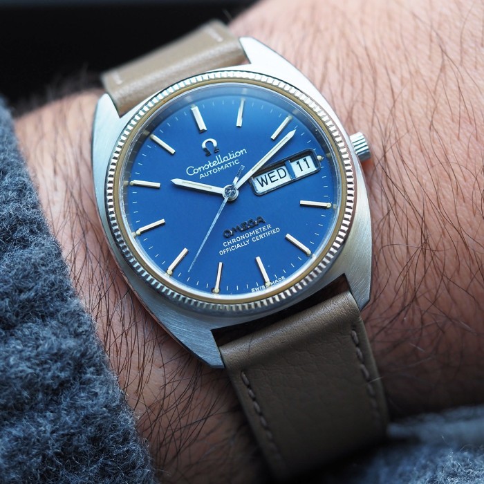 Omega - Vintage Automatique Constellation Circa 1975 Réf. ST 168.0064