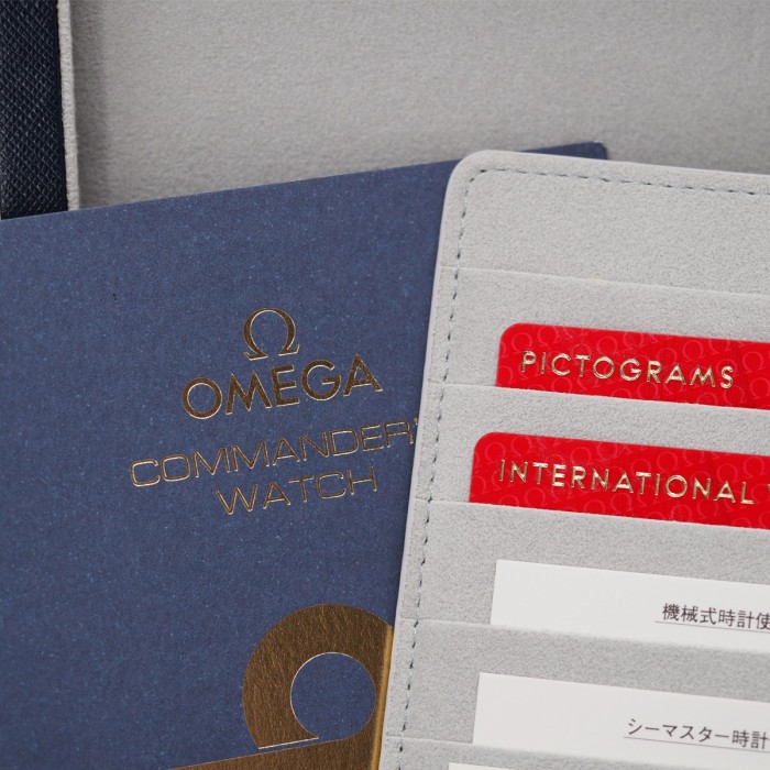 Omega - Seamaster Diver 300 M James Bond 007 Commander's Watch Full Set Circa 2017 Réf. 212.32.41.20.04.001