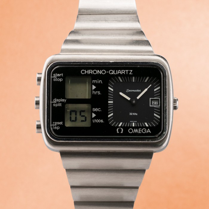 Omega - Seamaster Chrono Quartz Albatros Circa 1976 Réf. ST 396.0839