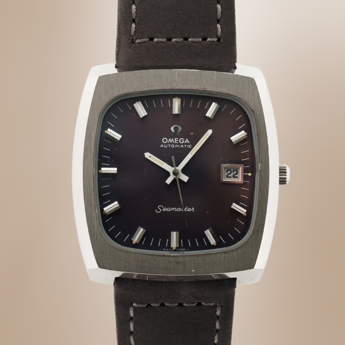 Omega - Seamaster TV Case Vintage Patina Cal. 1012 Circa 1973 Réf. 166.0138