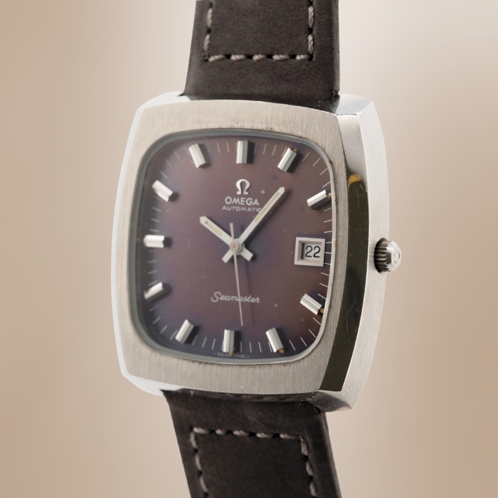 Omega - Seamaster TV Case Vintage Patina Cal. 1012 Circa 1973 Réf. 166.0138