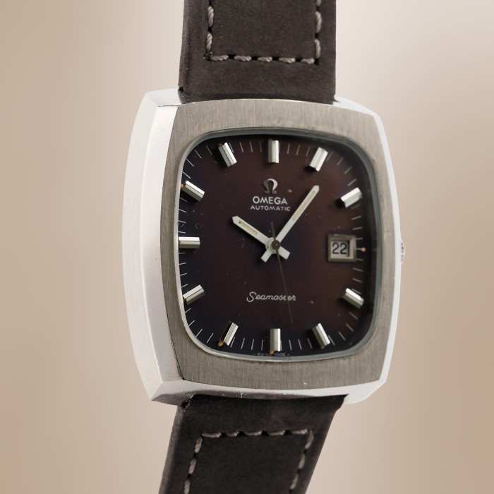 Omega - Seamaster TV Case Vintage Patina Cal. 1012 Circa 1973 Réf. 166.0138