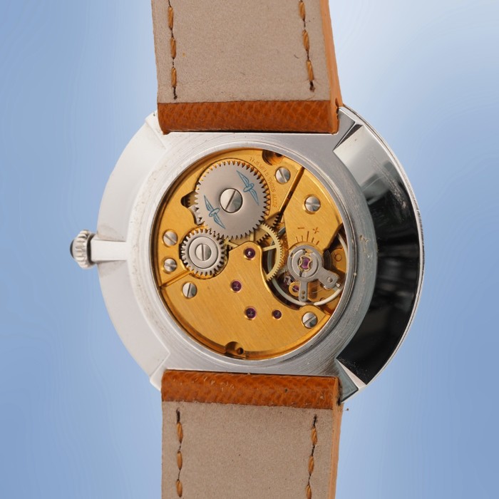 Onsa - Disco Volante Dress Watch Vintage Circa 1970 Remontage Manuel
