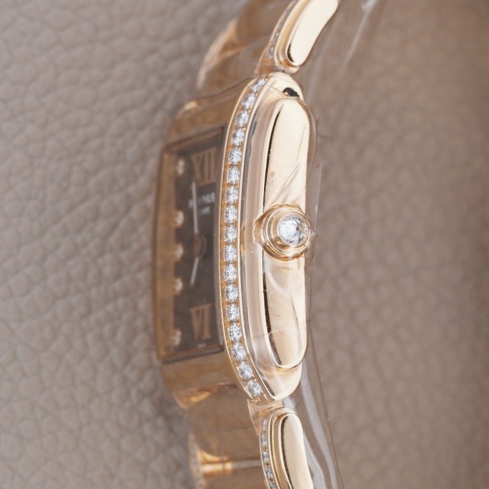 Patek Philippe - Twenty~4 Or Rose 18cts avec sertissage de diamants sur les maillons Réf. 4910/11R-010
