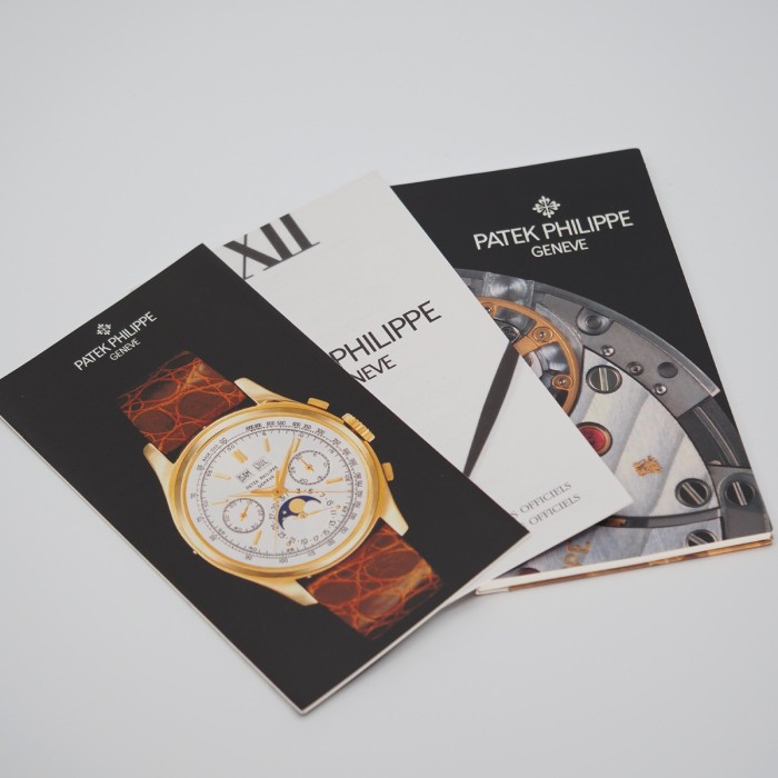 Patek Philippe - Gondolo Tonneau Or Gris Cal. 315 SC Circa 1996 Set Complet Réf. 5030