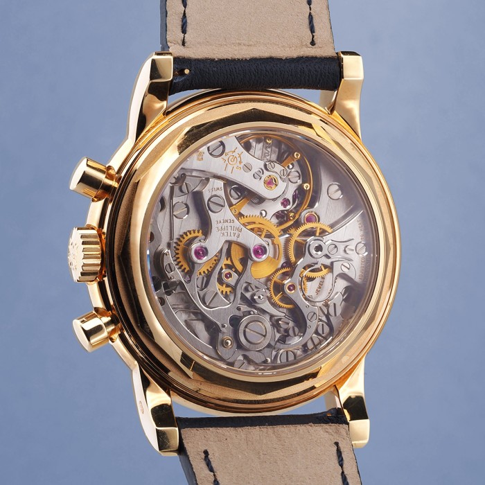 Patek Philippe -  3970 "fourth series"  Full Set Calendrier perpétuel chrono en or jaune 18cts