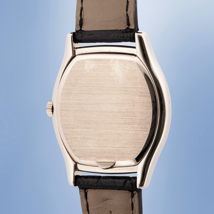 Patek Philippe - Gondolo Tonneau Or Gris Cal. 315 SC Circa 1996 Set Complet Réf. 5030