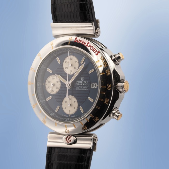 Philippe Charriol - Super Sports Chronograph Automatic Circa 1990 Réf. 60.96