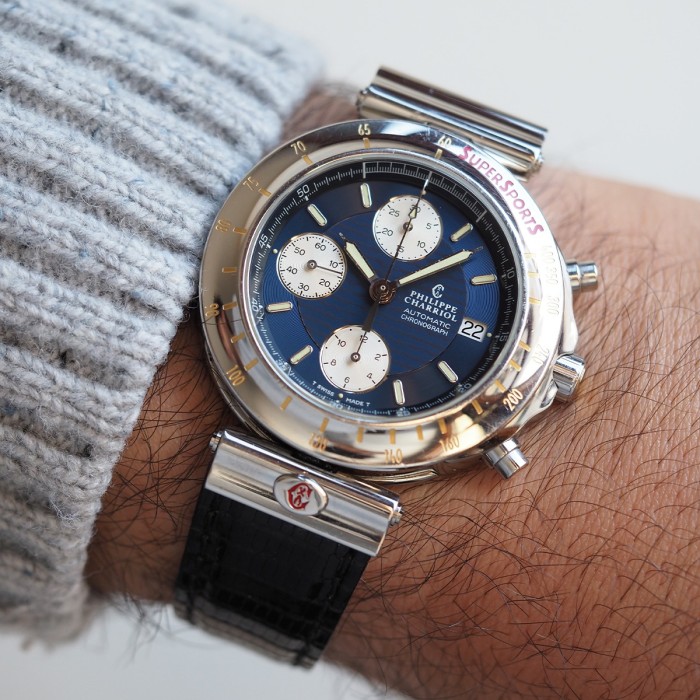 Philippe Charriol - Super Sports Chronograph Automatic Circa 1990 Réf. 60.96
