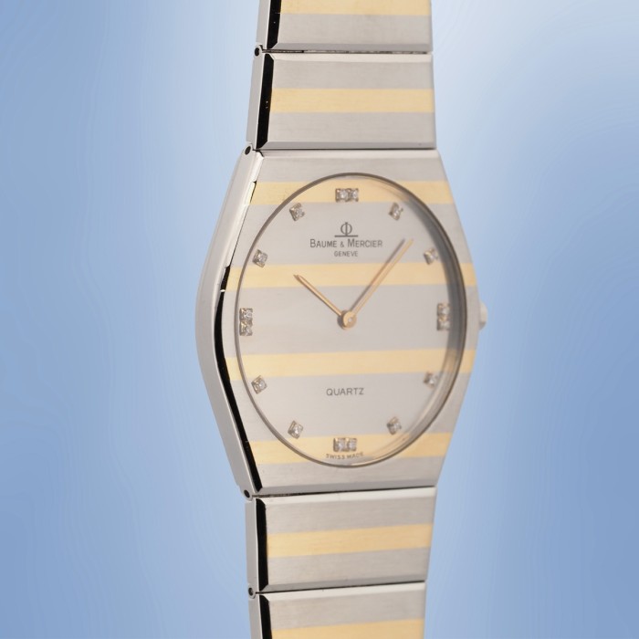 Baume & Mercier - Monte Carlo Zebra Polo Diamonds Quartz Circa 1980 Réf. 5122.038