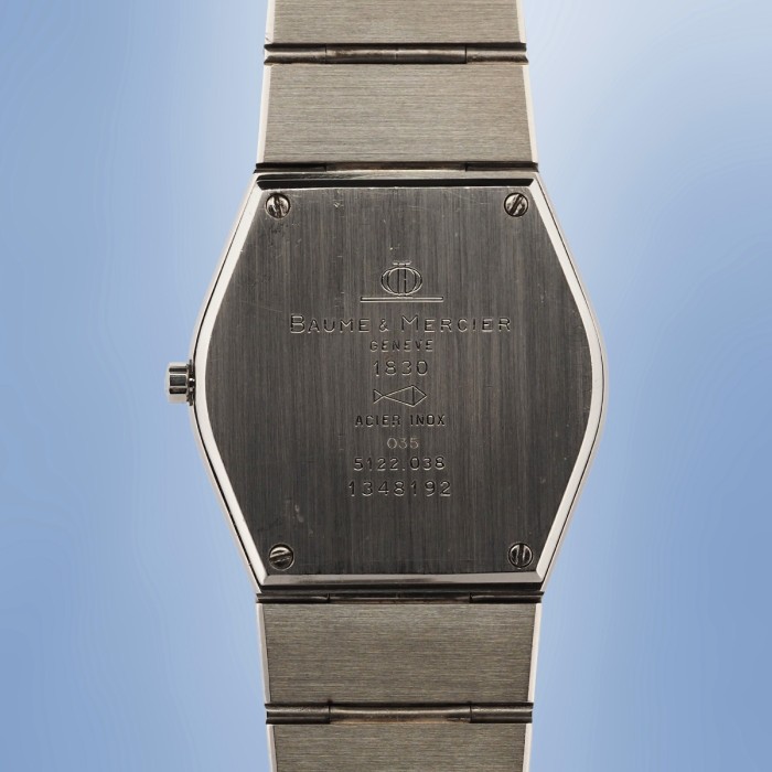 Baume & Mercier - Monte Carlo Zebra Polo Diamonds Quartz Circa 1980 Réf. 5122.038