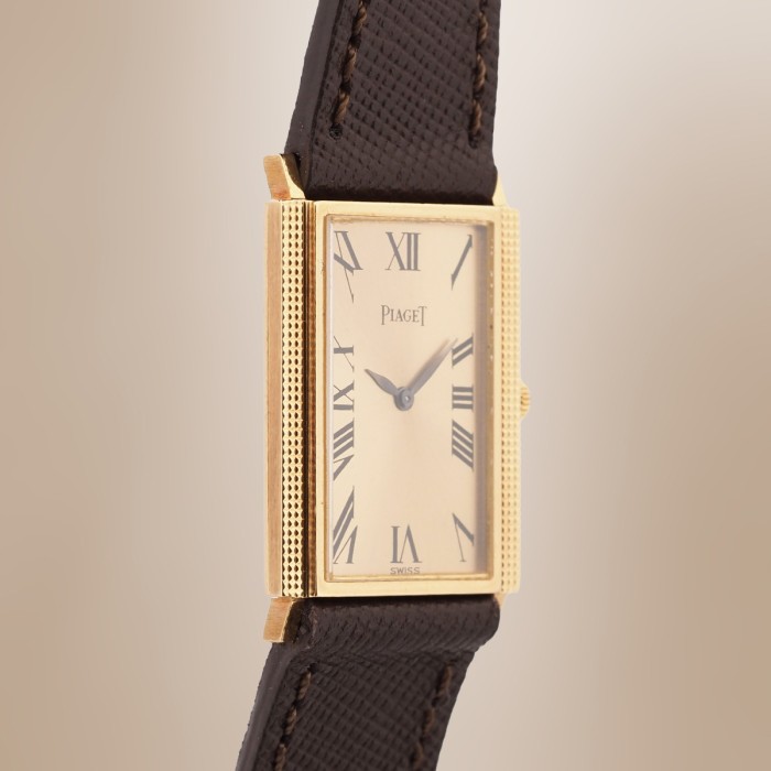Piaget - Rectangular Manual Cal. 9P Or Jaune 18cts Circa 1970 Réf. 9212