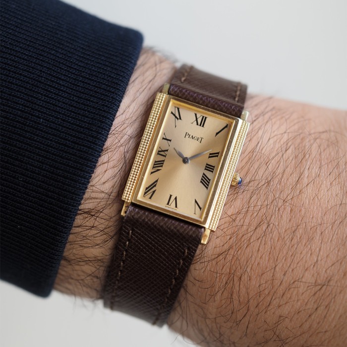 Piaget - Rectangular Manual Cal. 9P Or Jaune 18cts Circa 1970 Réf. 9212