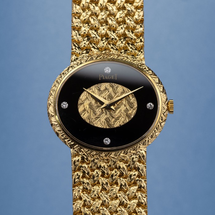 Piaget - Vintage Or 18ct Ref.9802 D2