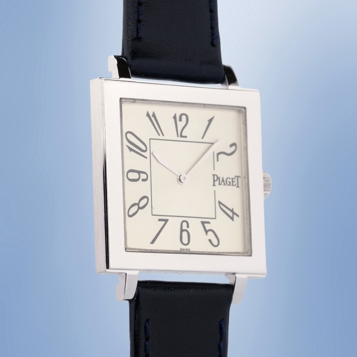 Piaget - Altiplano Carré 30mm en Or Blanc Circa 1995 Réf. 90930