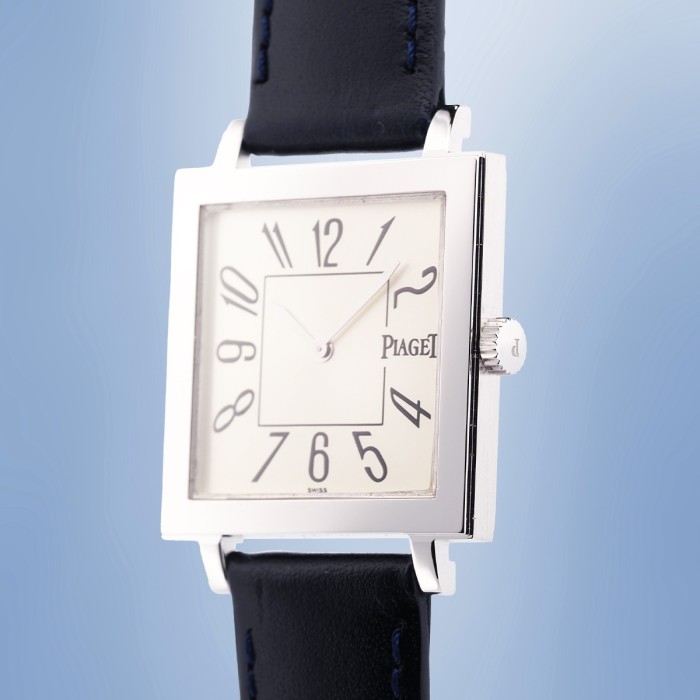Piaget - Altiplano Carré 30mm en Or Blanc Circa 1995 Réf. 90930