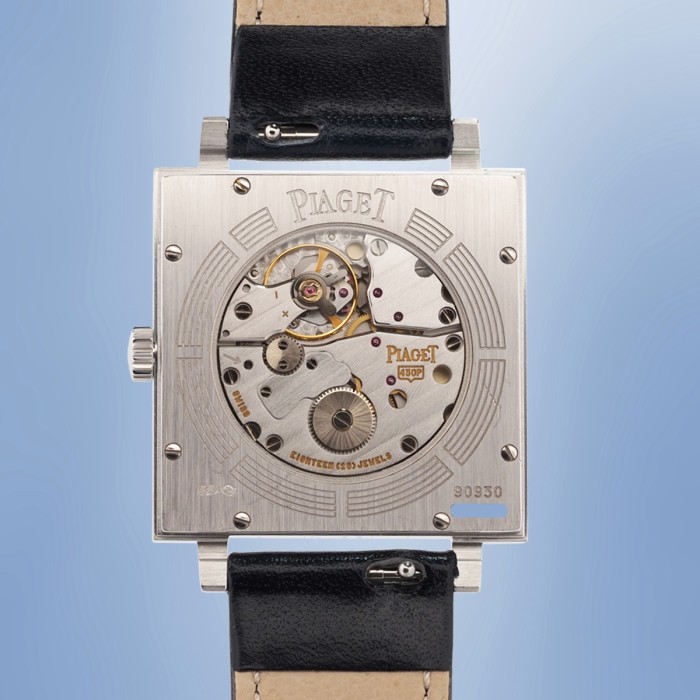 Piaget - Altiplano Carré 30mm en Or Blanc Circa 1995 Réf. 90930