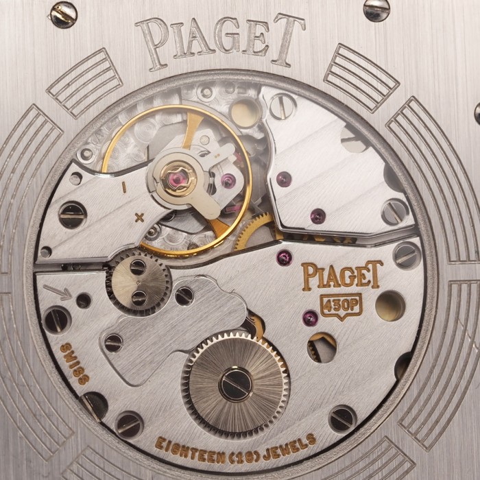 Piaget - Altiplano Carré 30mm en Or Blanc Circa 1995 Réf. 90930