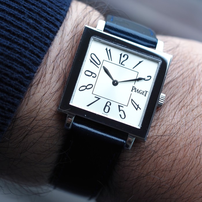 Piaget - Altiplano Carré 30mm en Or Blanc Circa 1995 Réf. 90930