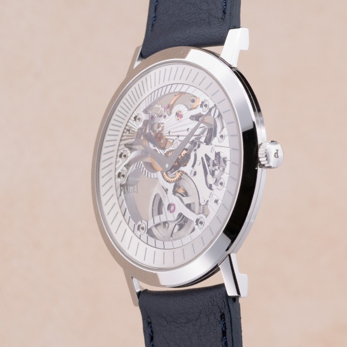 Piaget - Altiplano Skeleton en or blanc 18 carats Full Set