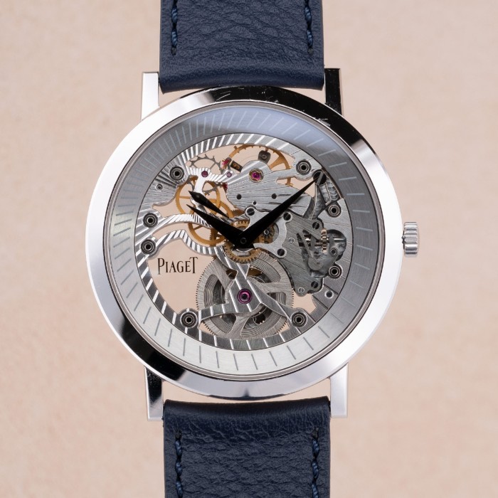 Piaget - Altiplano Skeleton en or blanc 18 carats Full Set
