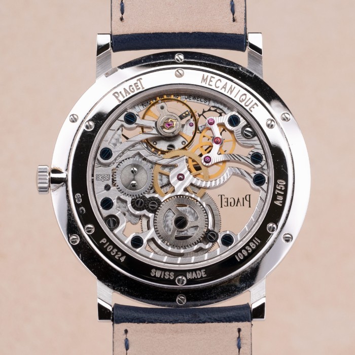 Piaget - Altiplano Skeleton en or blanc 18 carats Full Set