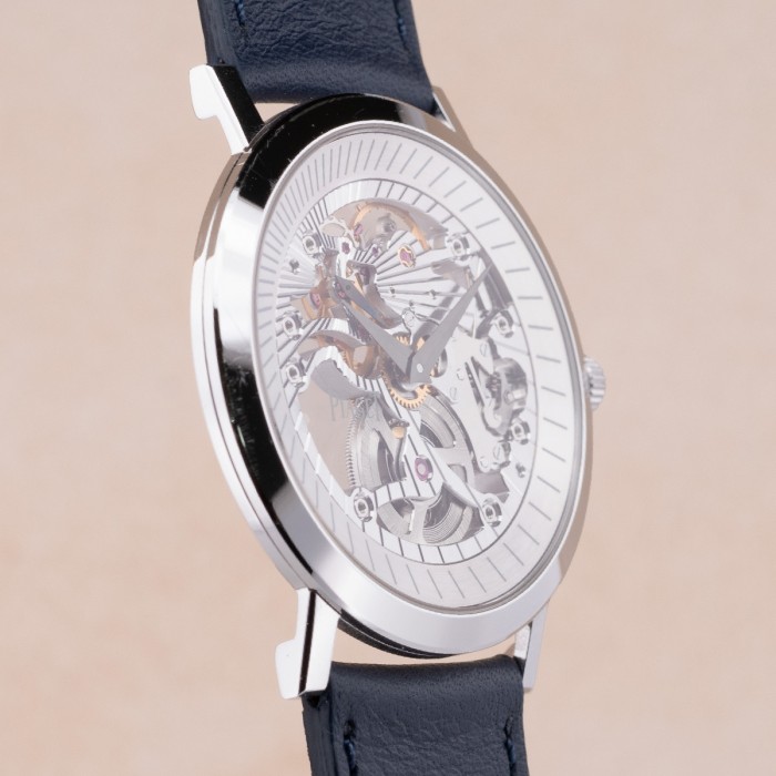 Piaget - Altiplano Skeleton en or blanc 18 carats Full Set
