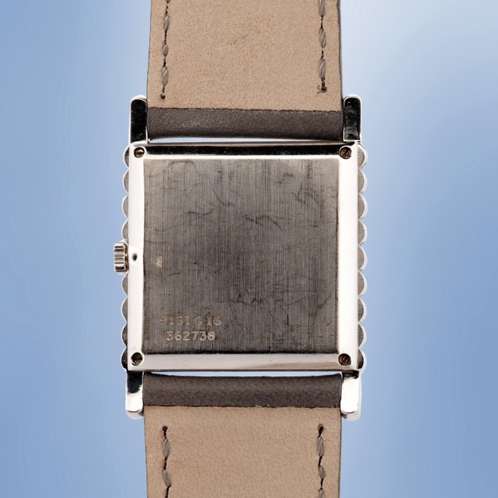 Piaget - Vintage Diamond & Onyx Dial Or Blanc 24mm Circa 1970 Réf. 9131C16