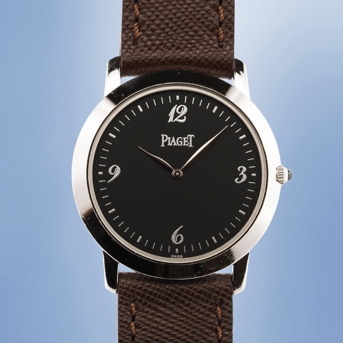Piaget - Altiplano Tradition Mécanique Extra-Flat 9P2 Or Blanc Circa 1990 Réf. 9920
