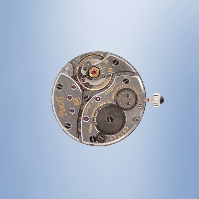 Piaget - Tank Vintage Or Blanc 18cts Réf. 9214