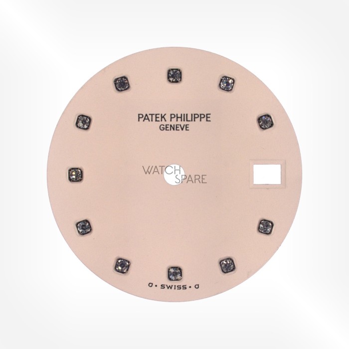 Patek Philippe - Cadran Rose avec index Diamants 19.77mm Réf. 4700