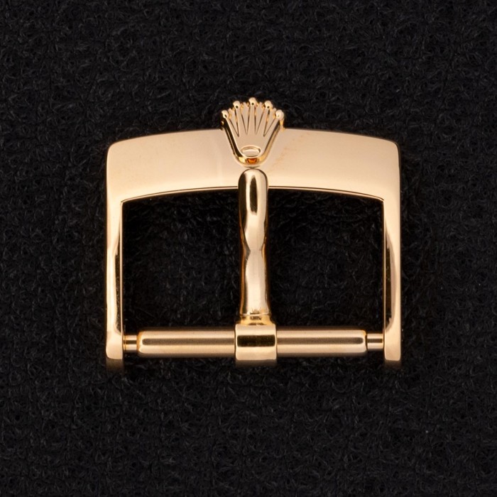 Rolex - Boucle ardillon originale en or plaqué de 16mm