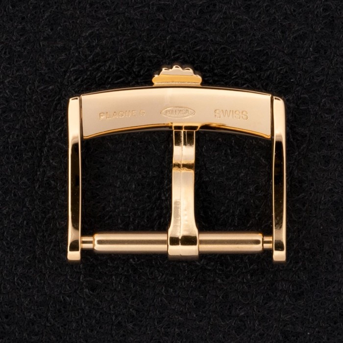 Rolex - Boucle ardillon originale en or plaqué de 16mm