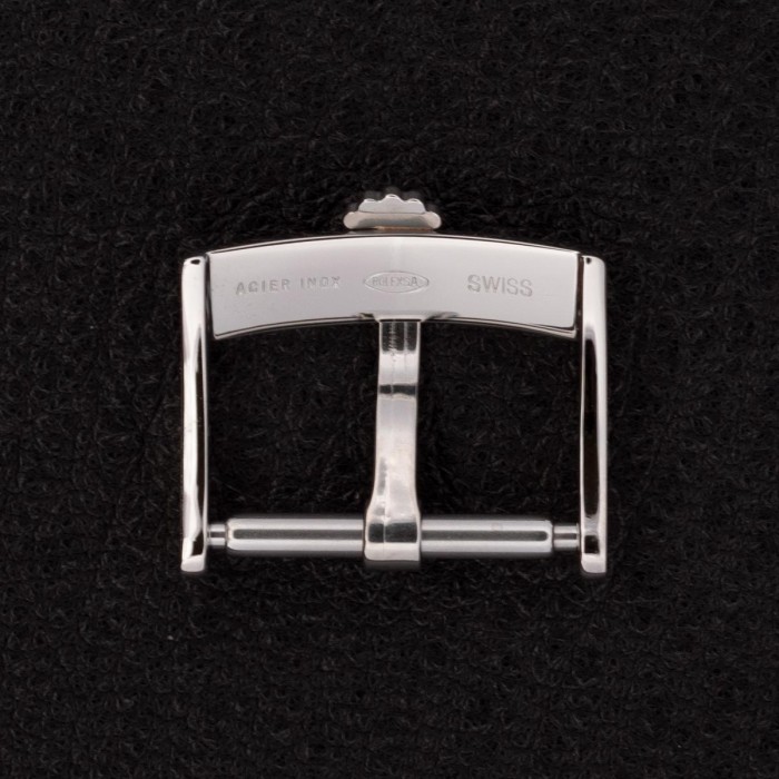 Rolex - Boucle ardillon originale en acier de 16mm