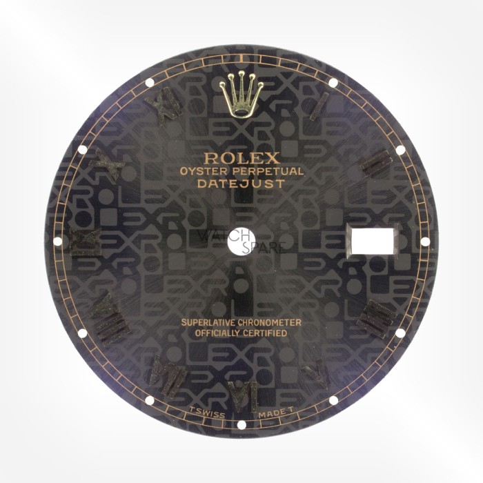 Rolex - Cadran Gris Datejust 27,83mm