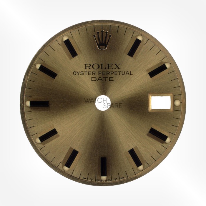 Rolex - Cadran Doré Date 19,86mm