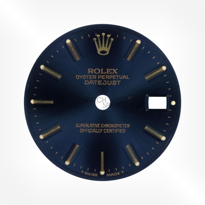 Rolex - Cadran Bleu Datejust 19,85mm