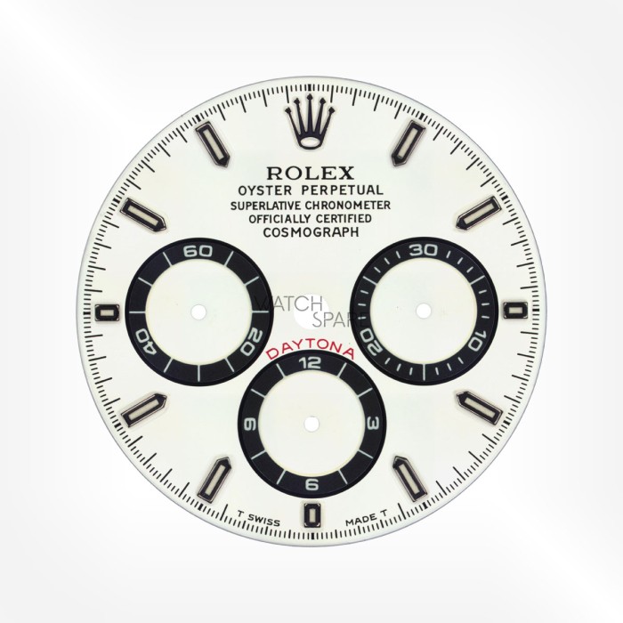 Rolex - Cadran Blanc Daytona 28,44mm