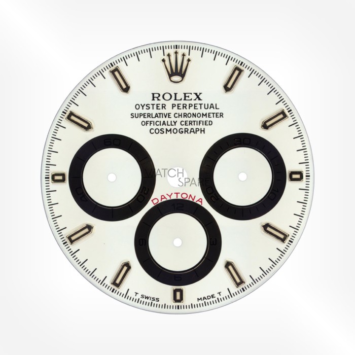 Rolex - Cadran Blanc Daytona 28,48mm avec jeu d'aiguilles