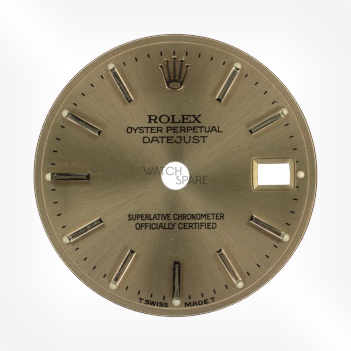 Rolex - Cadran Or jaune/ Champagne Datejust 19,81mm