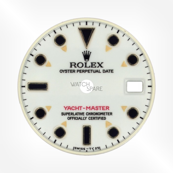 Rolex - Cadran Blanc Yacht Master 19,82mm