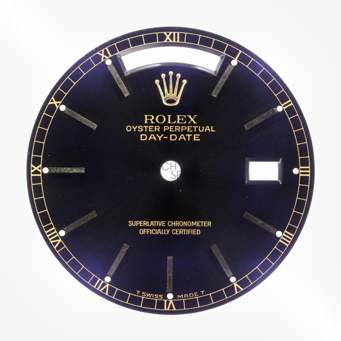 Rolex - Cadran Noir Day-Date Tritium 36mm Réf. 18038 / 18238