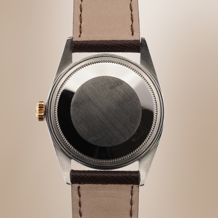 Rolex - Datejust Vintage 36 Two Tone Lunette Unique ! Circa 1969 Réf. 1601