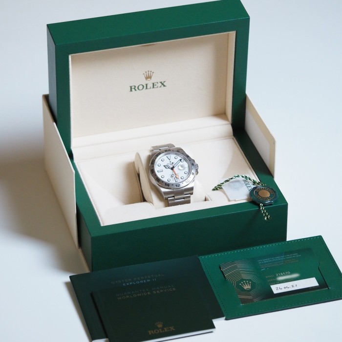 Rolex - Oyster Perpetual Date Explorer II "Polar" Full Set Circa 2021 Réf. 216570