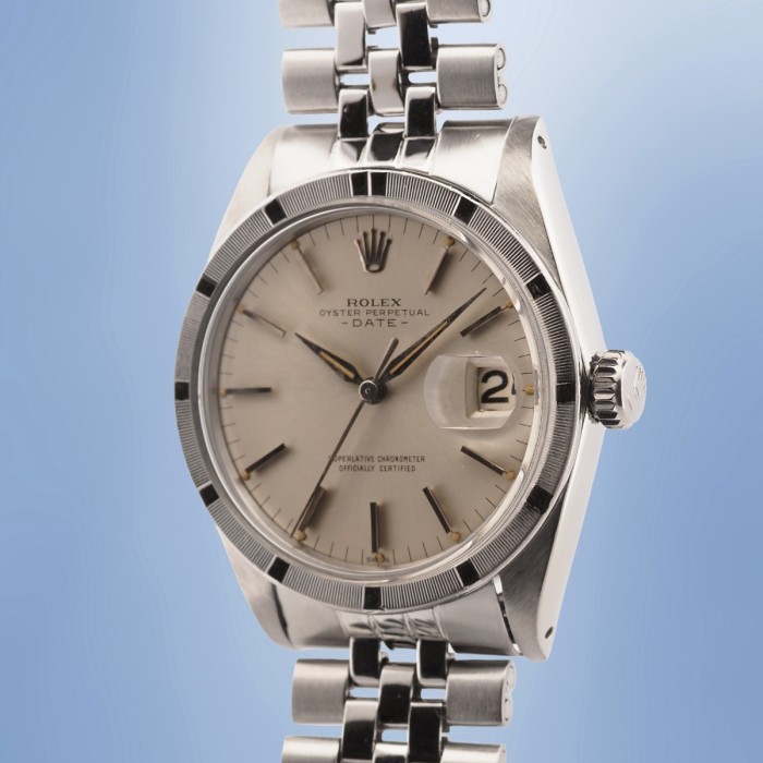 Rolex - Oyster Perpetual Date Alpha Hands Radium Vintage Circa 1963 Réf. 1501