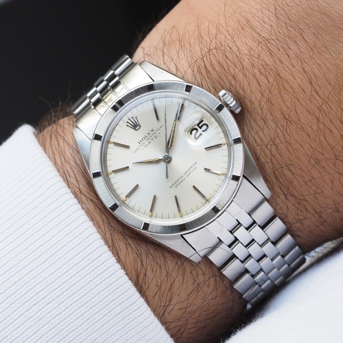 Rolex - Oyster Perpetual Date Alpha Hands Radium Vintage Circa 1963 Réf. 1501
